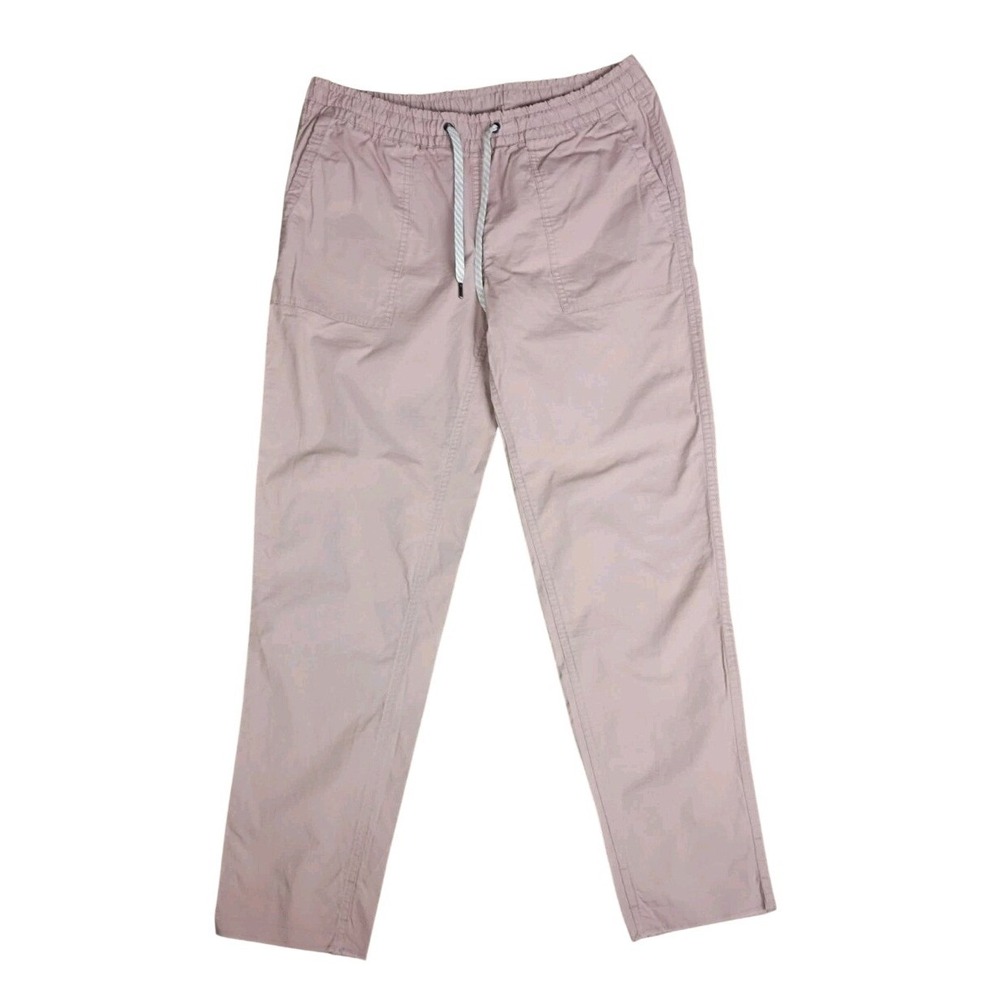 Vuori Ripstop Pants Womens Pink Drawstring Pull On Pants Size S